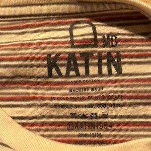 MD Katin, Retro, Micro Stripe, M T-Shirt